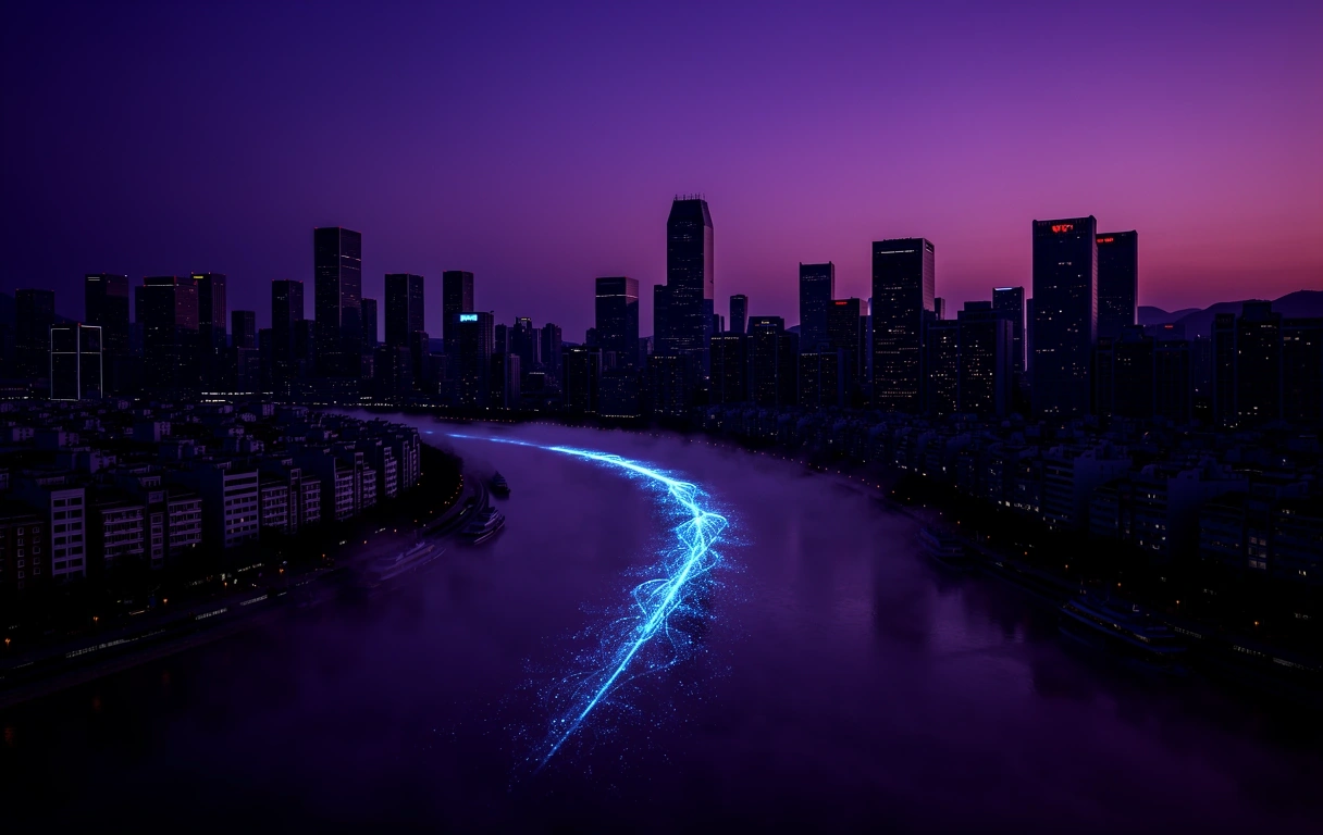 Seoul Night Sky